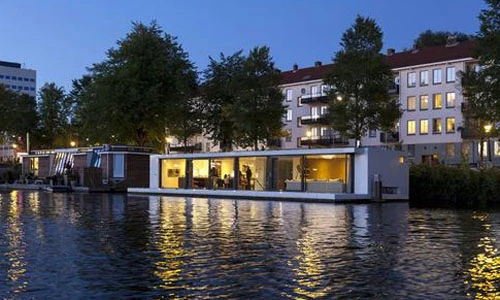 Khu biệt thự nổi trên mặt nước cực đẹp và độc tại Hà Lan