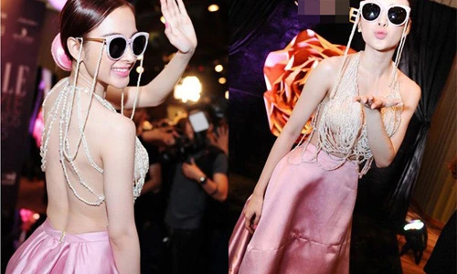 Top trang phục siêu táo bạo đại náo showbiz Việt 2015