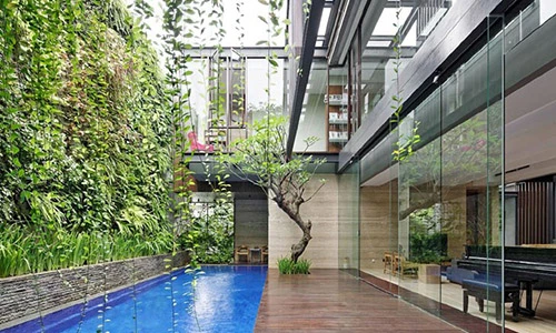 Mê mẩn ngắm kiến trúc ngôi nhà đẹp nhất Indonesia