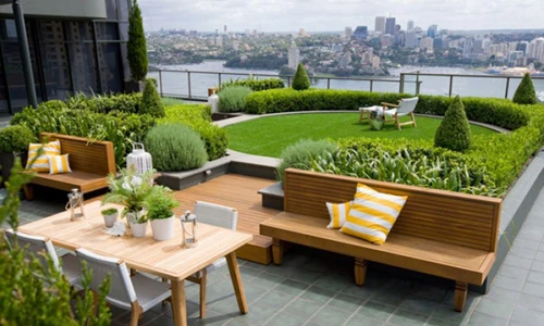 Mê mẩn ngắm 10 mẫu thiết kế vườn sân thượng tuyệt đẹp