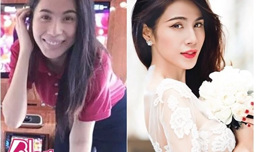 Giật mình nhan sắc mỹ nhân Việt sau lớp trang điểm