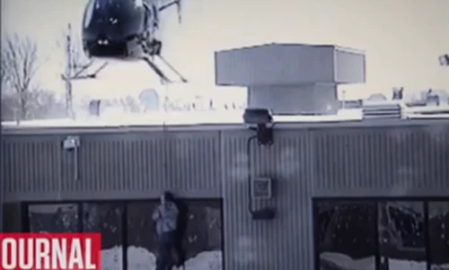 Tù nhân vượt ngục bằng trực thăng ở Canada