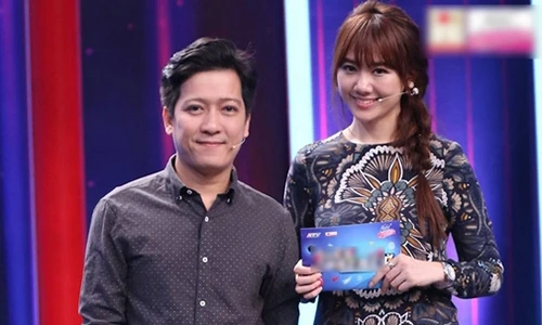 Hari Won bất ngờ “mượn” váy của mẹ Trấn Thành 