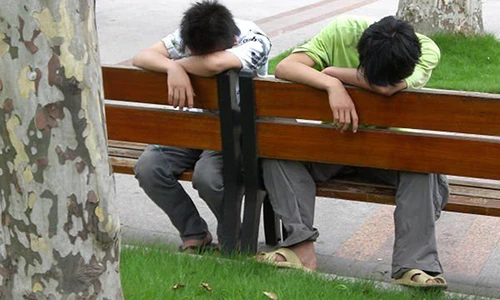 Hài hước khi con người biến mọi thứ thành giường ngủ