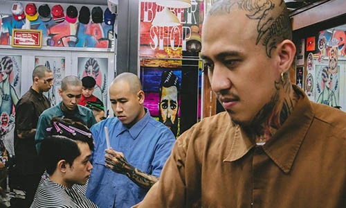 Ảnh: Tiệm hớt tóc của những gã dị biệt giữa lòng Sài Gòn