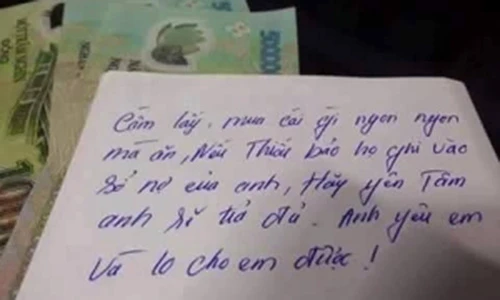 Loạt ảnh đặt tiền dặn dò người yêu khiến dân mạng cười bò