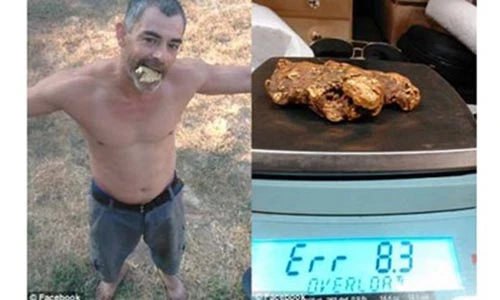 Nhặt được cục vàng 1,5 tỷ, phải trốn chui lủi trong khách sạn