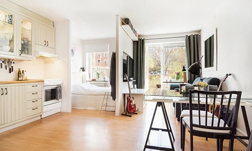 Thiết kế đơn giản mà thông minh cho căn hộ 31m2