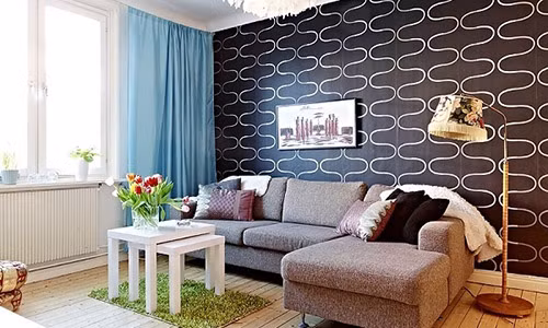 Căn hộ 58m2 đẹp hiện đại với nội thất đơn giản