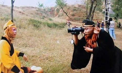 Những tấm ảnh hậu trường đắt giá của phim cổ trang