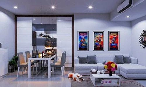 Cách hay bài trí căn hộ 48m2 gọn gàng và tiện nghi