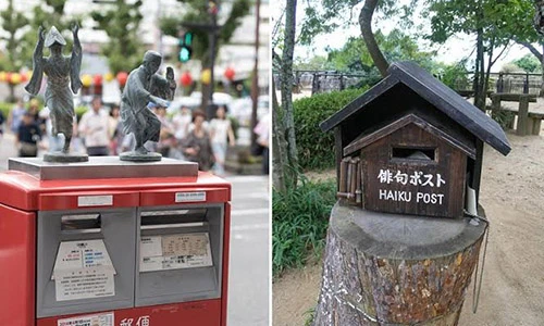 Những thùng thư độc đáo có 1-0-2 ở xứ sở mặt trời mọc