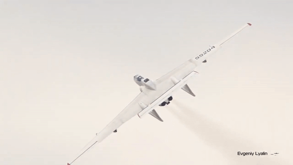 Nguyên mẫu M-17 thứ hai ra đời năm 1981, được sơn logo hãng hàng không Aeroflot và mang số hiệu dân sự.