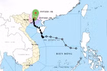 Thời tiết ngày 5/7: Bão số 1 suy yếu dần, Quảng Ninh tiếp tục mưa rất to