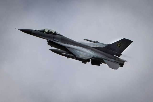 Máy bay chiến đấu F-16 của Ukraine. Ảnh Ukrinform 5-249.jpg