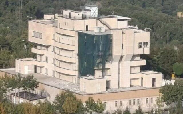 Một hình ảnh chưa được xác minh về tòa nhà ở Tehran, nơi thủ lĩnh Hamas Ismail Haniyeh bị ám sát vào ngày 31/7/2024. (Nguồn X) 3-9284.jpg