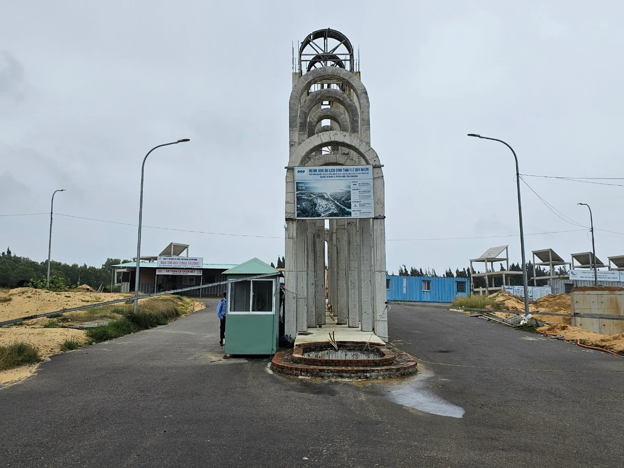 Cận cảnh khu biệt thự tại Dự án KDL sinh thái FLC Quy Nhơn 