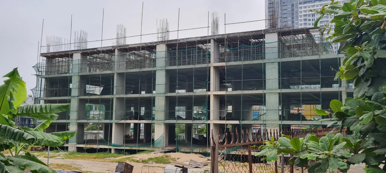 Đà Nẵng: Cận cảnh chung cư An Trung 2 chưa đủ điều kiện mở bán 