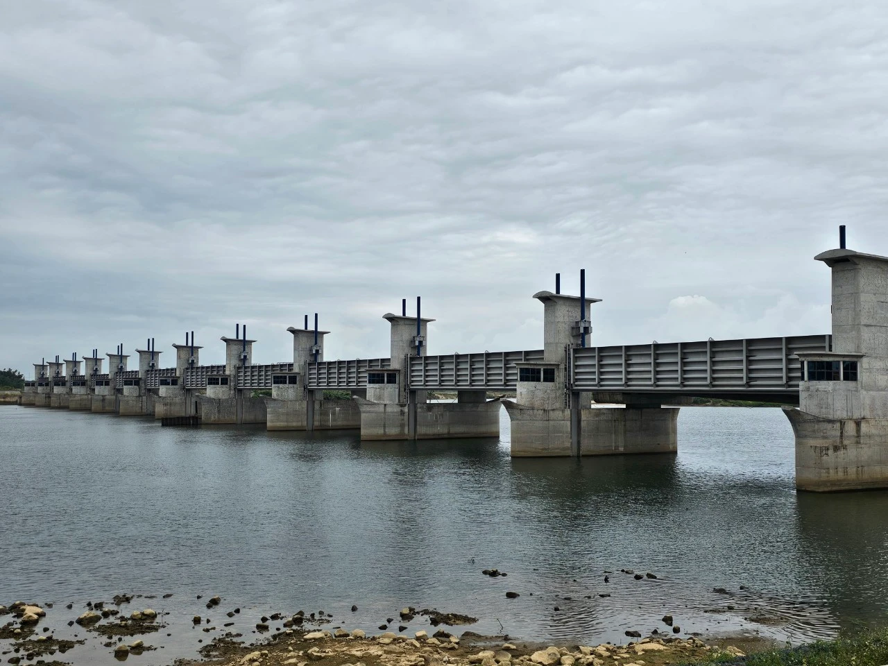 Cận cảnh dự án đập dâng ngàn tỷ sau hơn 4 năm thi công