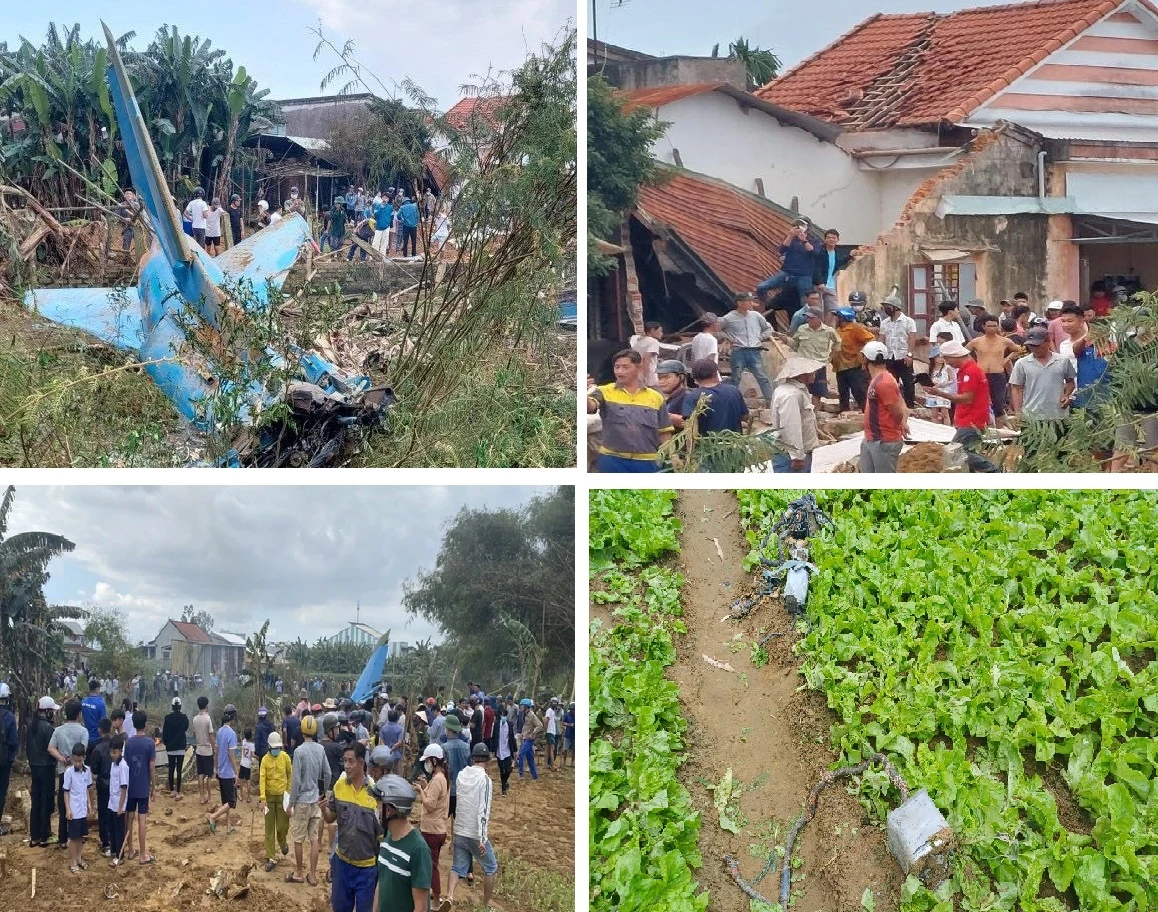 Nguyên nhân ban đầu vụ máy bay quân sự rơi ở Quảng Nam