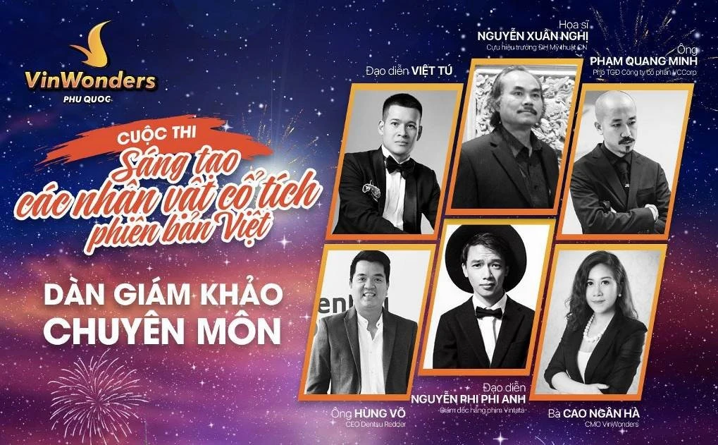 VinWonders tổ chức thi “sáng tạo nhận vật cổ tích phiên bản Việt“