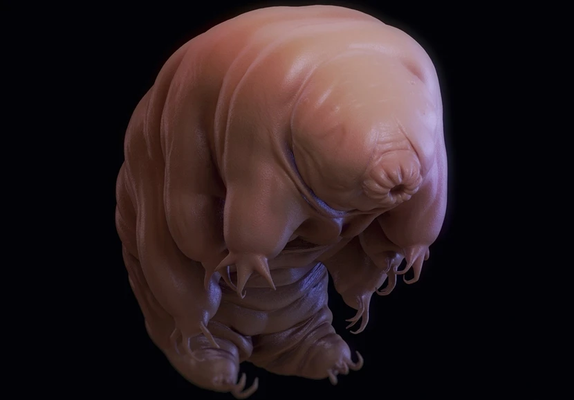 Dựng tóc gáy với ảnh phóng đại loài gấu nước - "sinh vật bất tử”