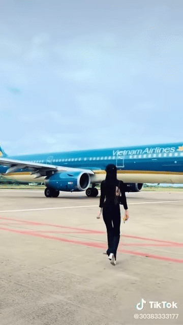 Không riêng gì việc làm trò trên băng hành lý, mà ngay tại đường băng sân bay cũng đã xuất hiện không ít trường hợp nguy hiểm đến từ những vị khách thiếu ý thức.