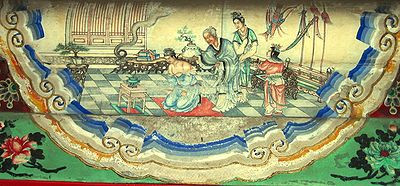 Khi ông lớn lên thì đất nước đang trong cảnh loạn lạc, mục nát. Trong vùng có tên trộm muốn nhân cơ hội đất nước hỗn độn, tạo phản. Hắn biết Nhạc Phi có biệt tài võ thuật nên đến thuyết phục và mang quà đắt tiền để mua chuộc ông. Tuy nhiên, Nhạc Phi được mẹ dạy bảo phải luôn tận trung với nước, nên ông từ chối lời đề nghị của gã trộm.