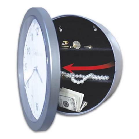 Một chiếc két có hình một chiếc đồng hồ sẽ là nơi cất giữ tiền bạc tiện lợi và an toàn cho gia chủ
