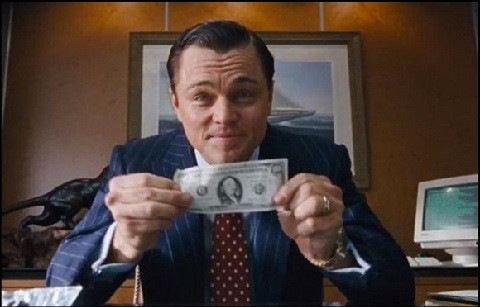 Còn đây là cảnh thật của Leonardo Dicaprio trong bộ phim được đề cử giải Oscar cho Phim xuất sắc nhất.