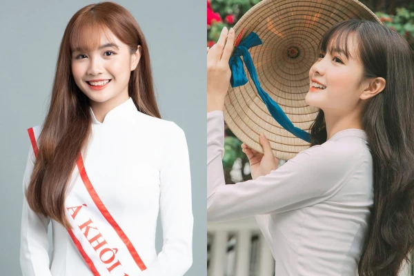 Á khôi ĐH Văn Lang “gieo thương nhớ” nhờ nhan sắc xinh đẹp