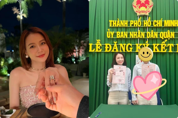 Hot girl 100 tỷ khoe kết hôn, danh tính ông xã gây tò mò