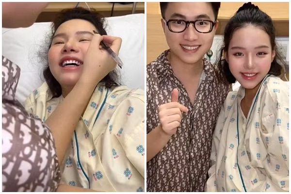 Hot girl Đồng Tháp lên bàn sinh vẫn “tô son trét phấn“