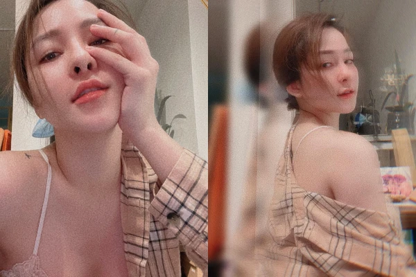 Đăng ảnh khoe vòng 1 ẩn ý, hot girl Trâm Anh bị netizen phản ứng