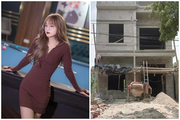 “Thánh nữ bi-a” Gấm Kami khoe xây nhà tặng bố mẹ ở tuổi 22