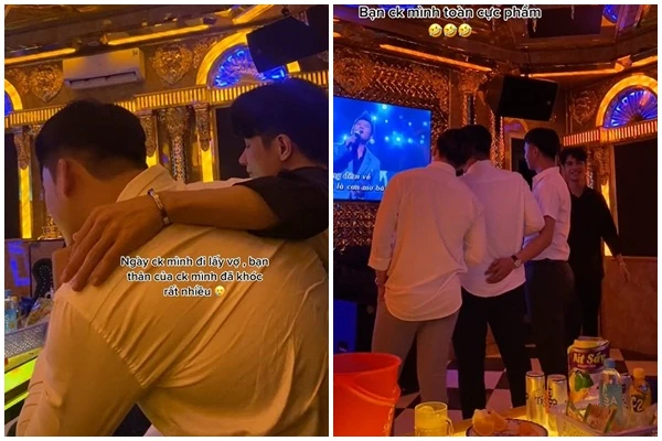 Chàng trai khóc hết nước mắt ngày bạn thân đi lấy vợ