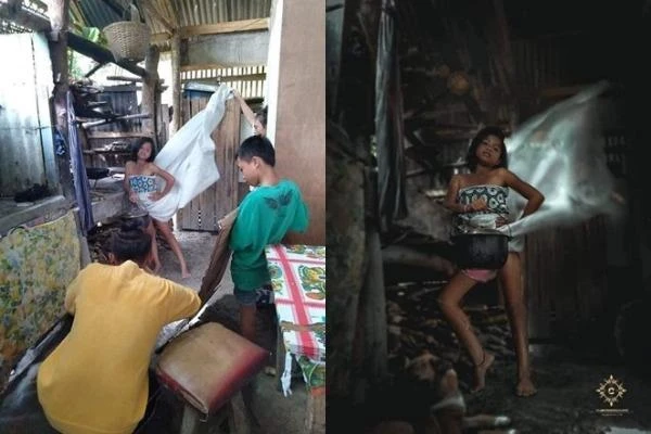 Cười ngất với hậu trường studio dành riêng “hội con nhà nghèo“