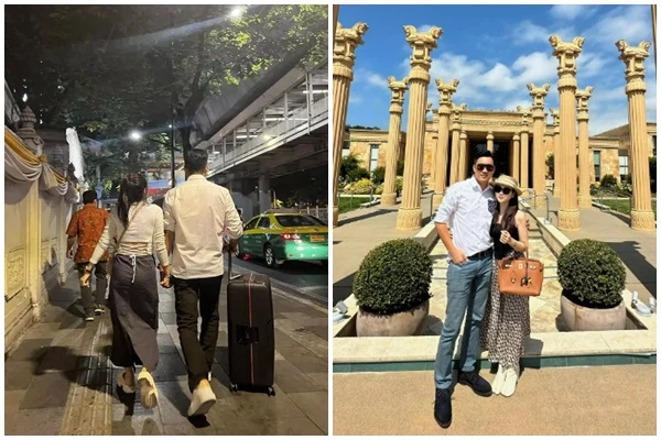 Hot mom 6 con xả ảnh đi du lịch tình tứ với bạn trai