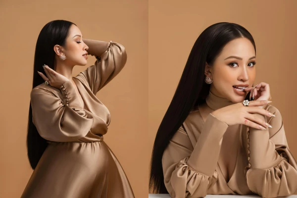 Cựu hot girl Vân Hugo khoe ảnh bầu sang trọng khiến netizen trầm trồ