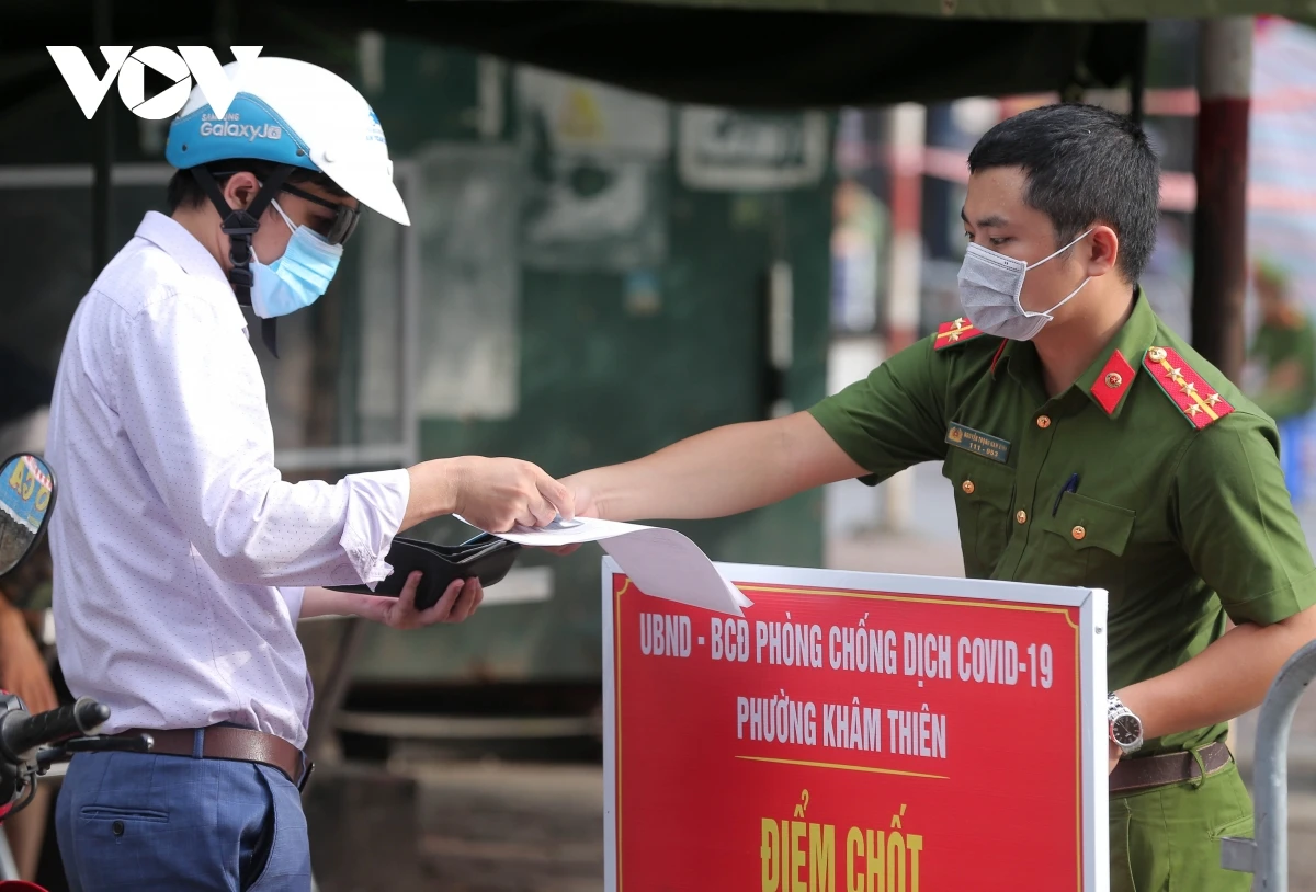 Hà Nội phong tỏa 2 phường Văn Miếu, Văn Chương trong 14 ngày