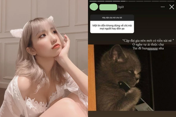 TikToker Khánh Huyền nói gì khi bị đồn cặp đại gia lấy tiền tiêu