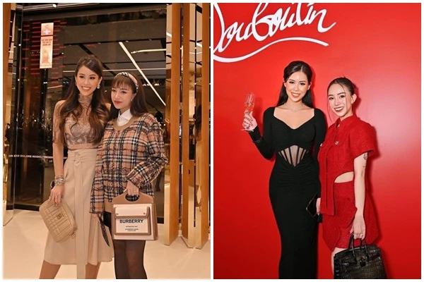 Hai ái nữ nổi tiếng so kè nhan sắc trên “đường đua” hàng hiệu