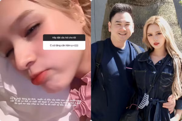 Xoài Non bất ngờ ấn định thời gian mang thai con đầu lòng