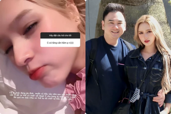 Xoài Non bất ngờ ấn định thời gian mang thai con đầu lòng