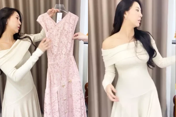 Livestream bán hàng, cựu tiếp viên hàng không khoe dáng chuẩn sau sinh