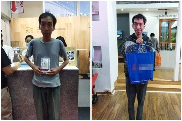 Chăm dự sự kiện, người đàn ông ẵm loạt quà tặng gây xôn xao