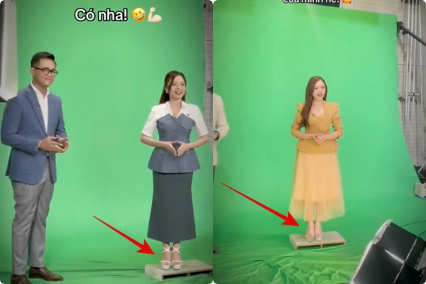 Nữ MC “chân ngắn nhất VTV” lộ “sự thật” trong hậu trường hài hước