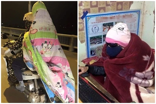 Miền Bắc lạnh buốt và muôn vàn cách chống rét khó đỡ