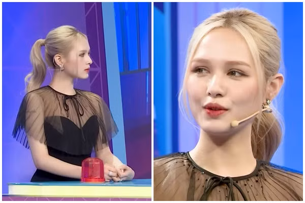 Hot girl Xoài Non lại gây sốt với nhan sắc trên sóng truyền hình