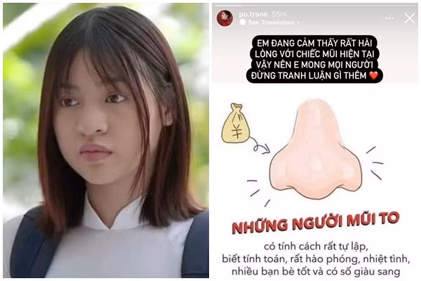 Bị chê mũi to, hot girl “trứng rán cần mỡ” đáp trả cực căng